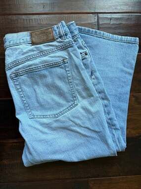 Lauren Jeans Co. Ralph Lauren Women's Size 12 Light Wash Denim Jeans